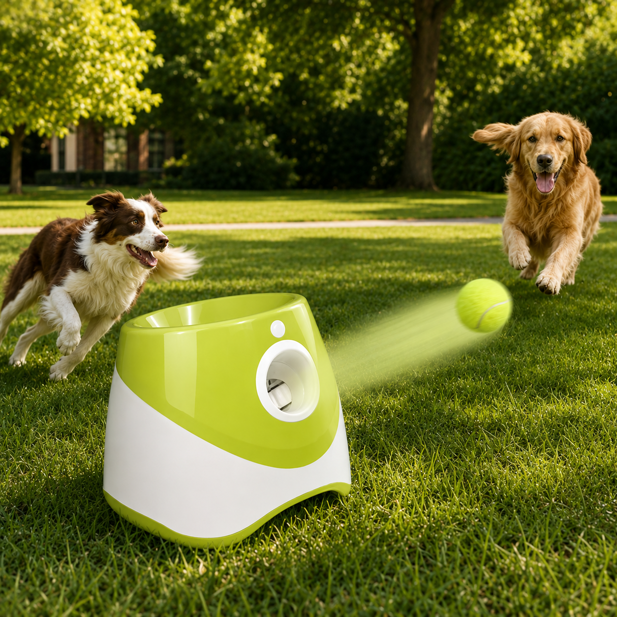 Automatic Tennis Ball Launcher