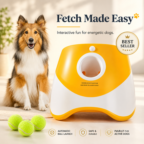 Automatic Tennis Ball Launcher
