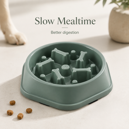 Slow Feeder Pet Bowl