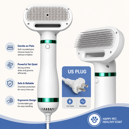 Portable  2 In 1 Dog Hair Dryer