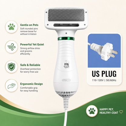 Portable  2 In 1 Dog Hair Dryer