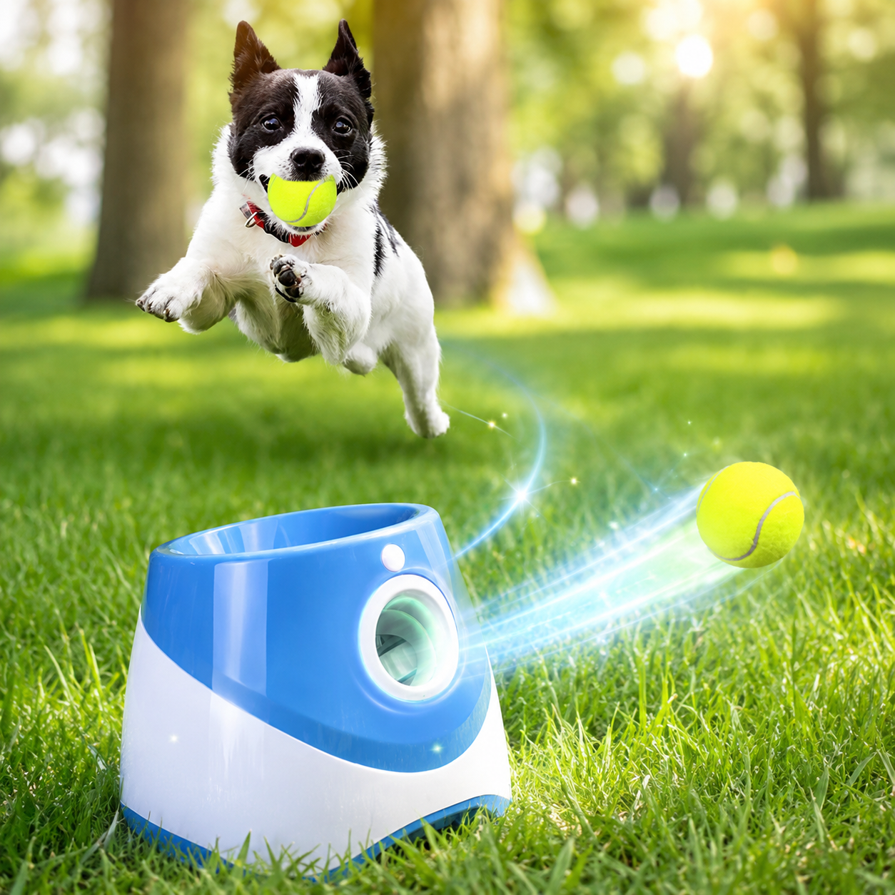 Automatic Tennis Ball Launcher